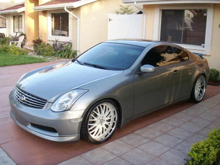 Infiniti G35 Coupe V35 rines COR Forged Colonial 20″ 9J ET18 255/30 11J ET12 305/25
