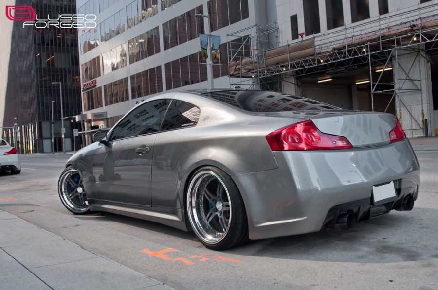 Infiniti G35 Coupe rines Lusso Forged LFC5 20″ 9.5J ET-2 225/35 10.5J 245/35