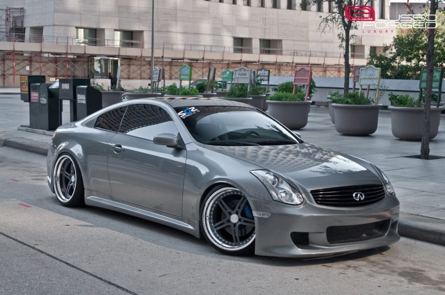 Infiniti G35 Coupe rines Lusso Forged LFC5 20″ 9.5J ET-2 225/35 10.5J 245/35