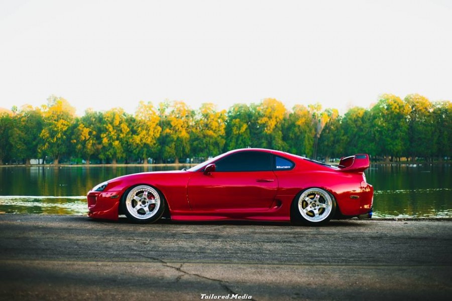 Toyota Supra A80 rines Work Meister S1 3P