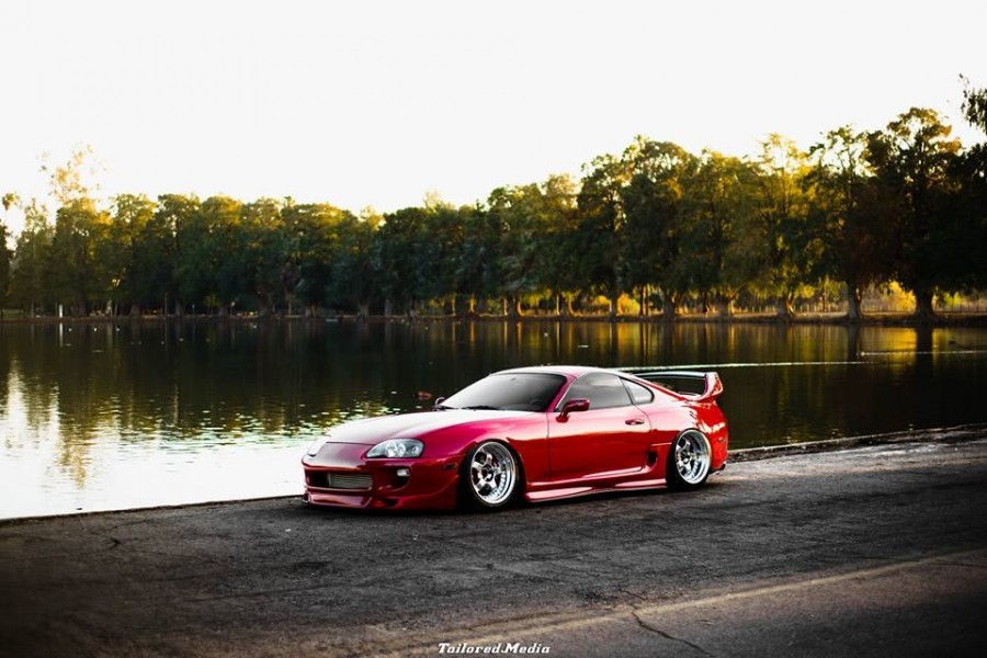 Toyota Supra A80 rines Work Meister S1 3P
