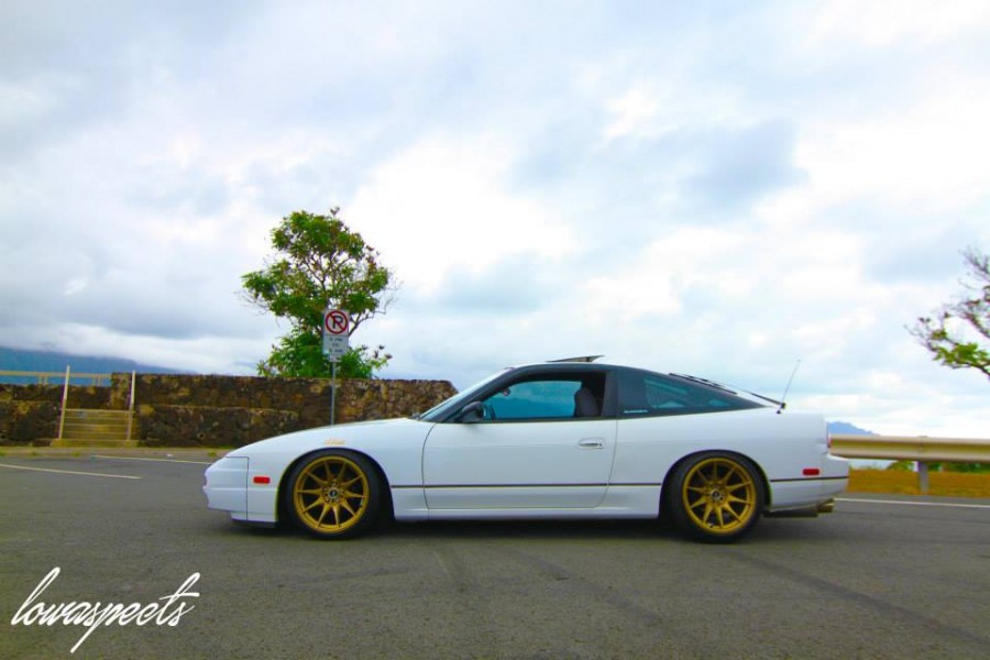Nissan Silvia S13 roues XXR 527 R17 9.75J ET30 215/40 225/45