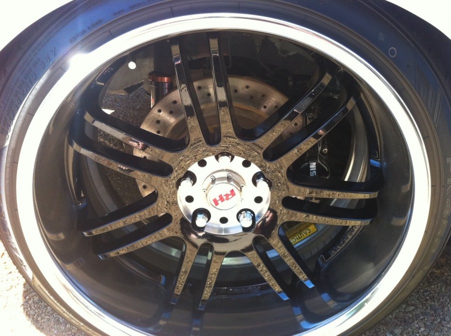 Nissan Silvia S14 roues Racing hart R19 9J ET26 225/35 10.5J 255/35