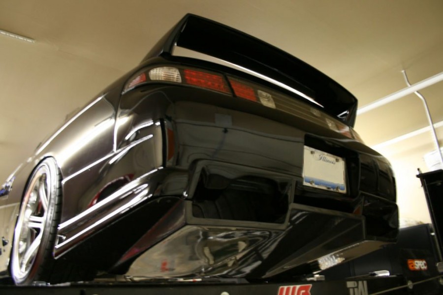 Nissan Silvia S14 roues Do Luck Double Six R18 9J ET18 235/40 10J ET26 265/35
