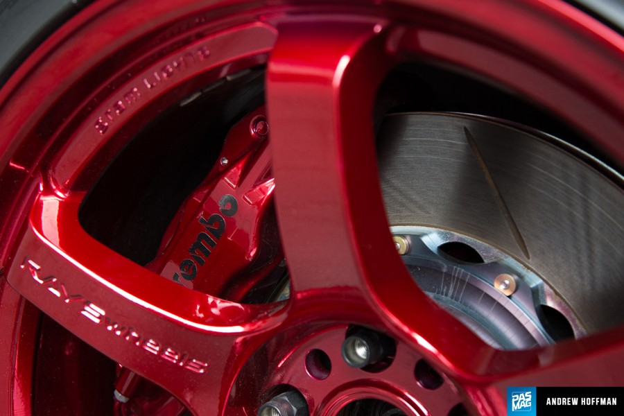 Mitsubishi Lancer Evolution X roues Rays Gram Lights 57DR R18 10.5J ET12 295/35 Final Edition 