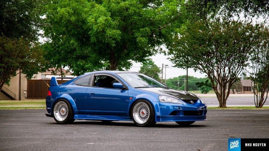 Acura RSX roues BBS RS R18 10J ET10 265/40 Type S 