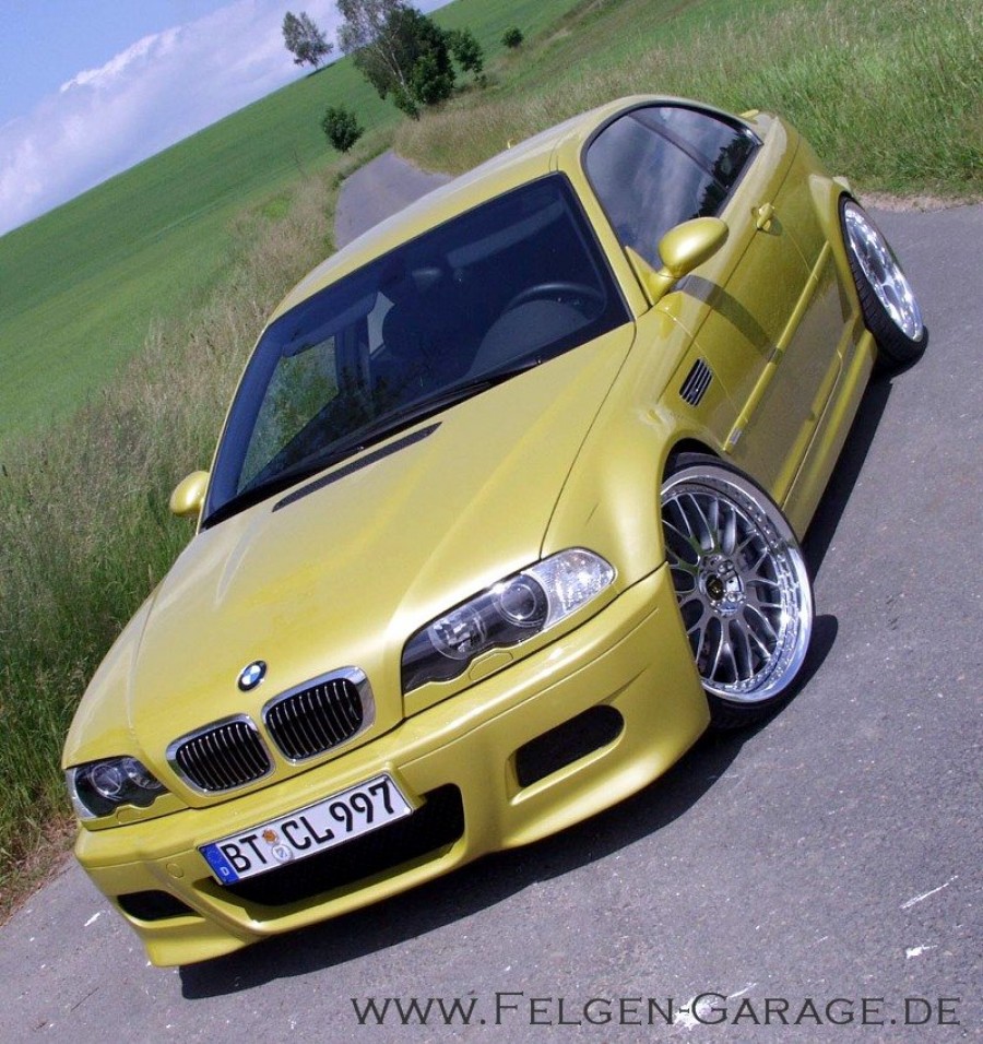 BMW 3 series E46 roues Work VS-XX R20 9.5J ET51 235/30 11J ET19 285/25