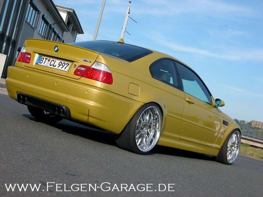 BMW 3 series E46 roues Work VS-XX R20 9.5J ET51 235/30 11J ET19 285/25
