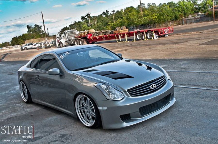 Infiniti G35 Coupe V35 roues Work Varianza T1S R20 9.5J 225/35 10.5J 245/35