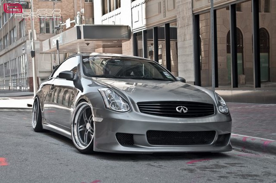 Infiniti G35 Coupe roues Lusso Forged LFC5 R20 9.5J ET-2 225/35 10.5J 245/35