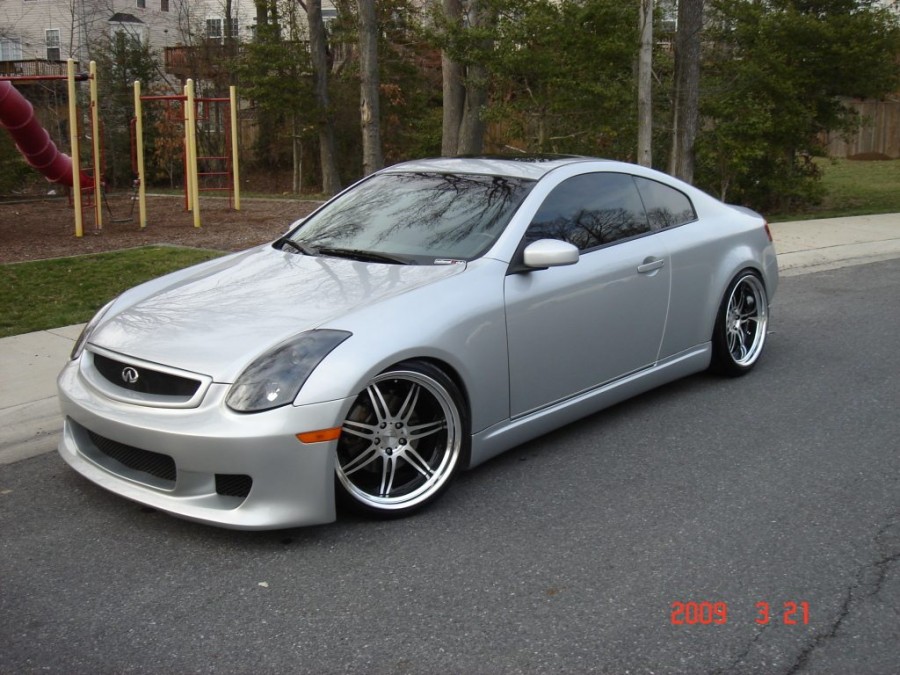 Infiniti G35 Coupe roues Work Varianza T1S R20 9.5J ET5 225/35 10.5J 255/35