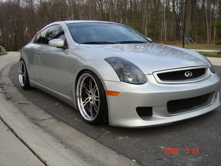 Infiniti G35 Coupe roues Work Varianza T1S R20 9.5J ET5 225/35 10.5J 255/35