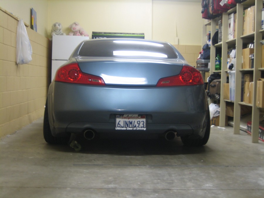 Infiniti G35 Coupe V35 roues Work Gnosis GS5 R20 9.5J ET-6 225/35 10.5J 245/35