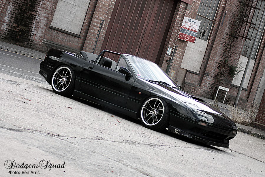 Mazda RX-7 FC roues Work Meister S2R R18 10J ET15 225/40 convertible 