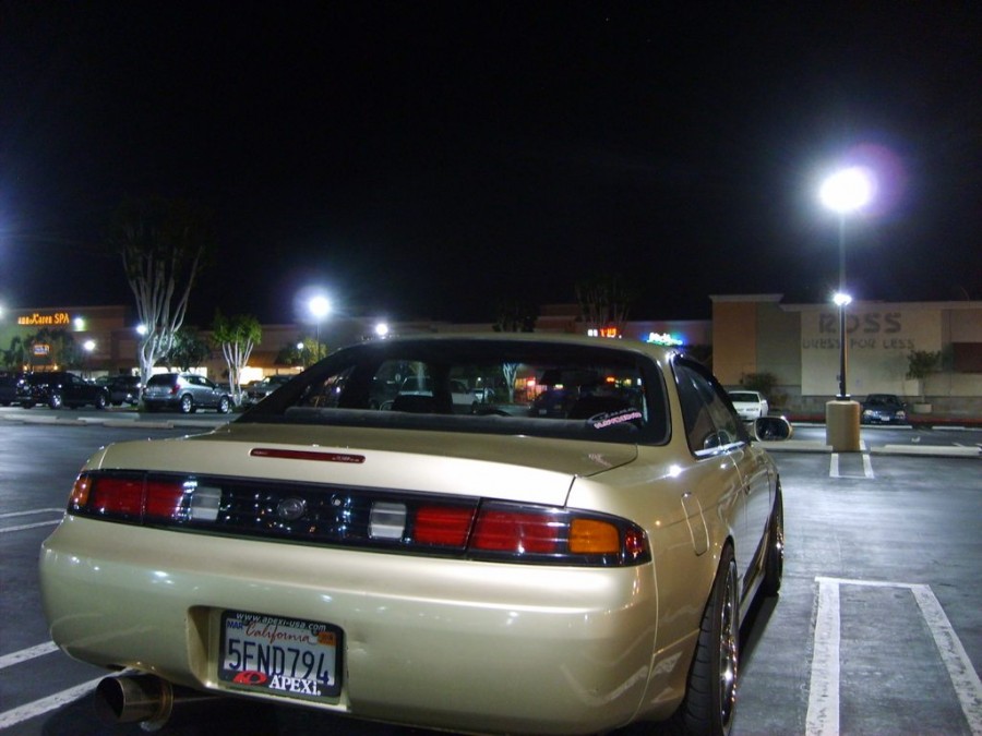 Nissan Silvia S14 диски Rays Gram Light 57S Pro R18 9J 225/40 10J ET10 245/40