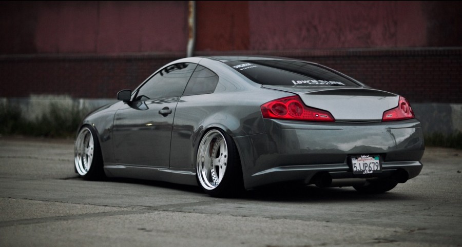 Infiniti G35 Coupe V35 диски Work Equip 05