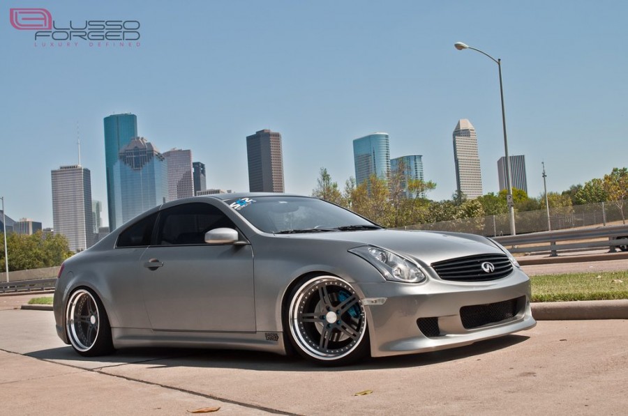 Infiniti G35 Coupe диски Lusso Forged LFC5 R20 9.5J ET-2 225/35 10.5J 245/35